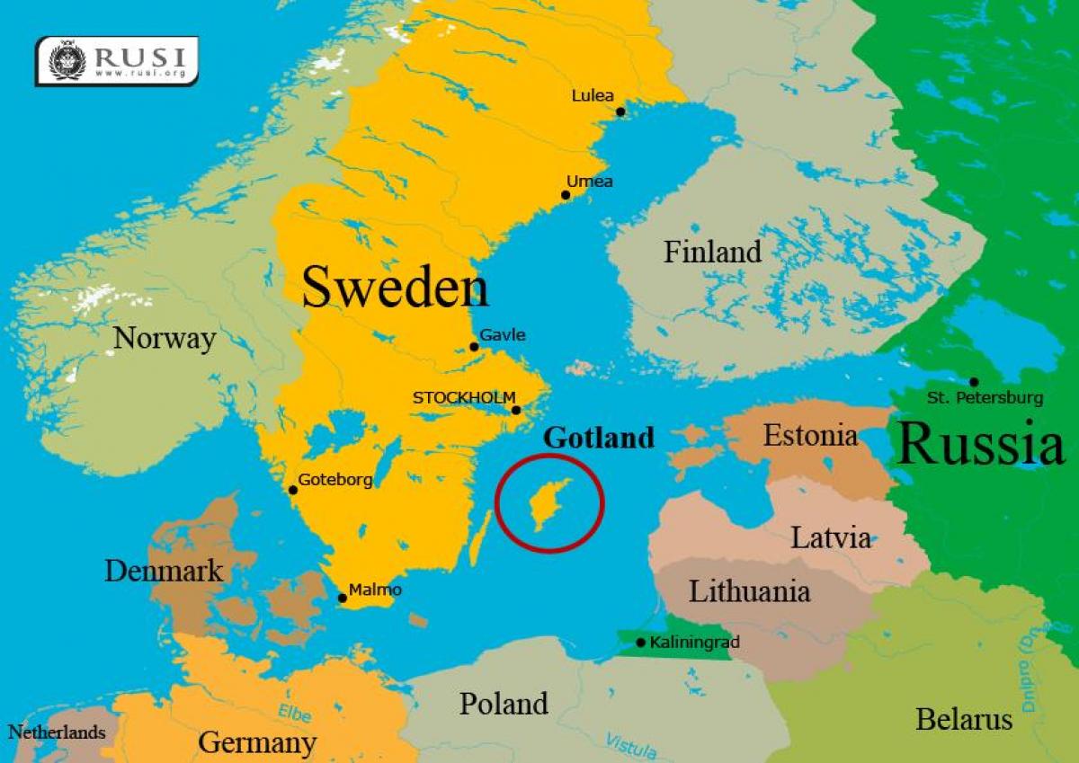 kartta göteborg Gotlannin Ruotsi kartta   Kartta Gotlannin Ruotsissa (Pohjois  kartta göteborg